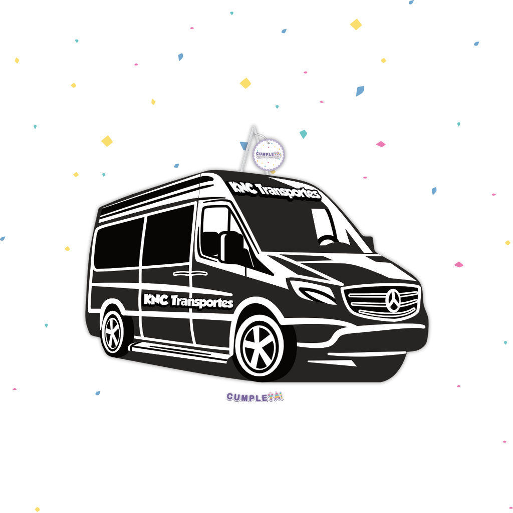 PIÑATA FUTON MERCEDEZ 60CM PREMIUM