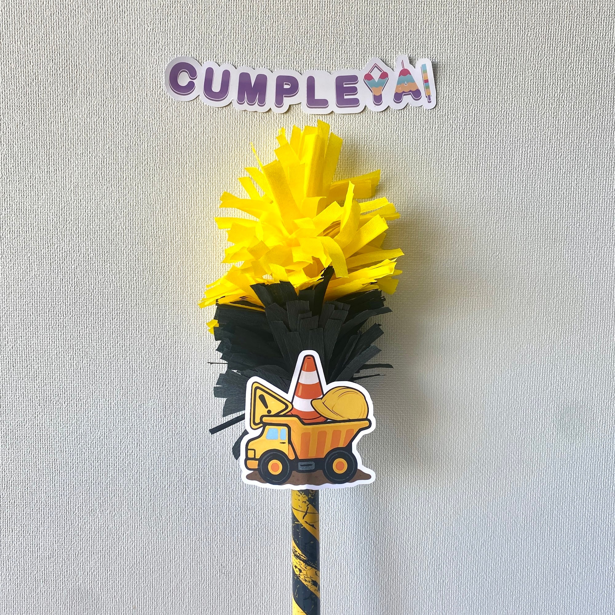 BASTÓN CAMION DE VOLTEO PARA PIÑATA