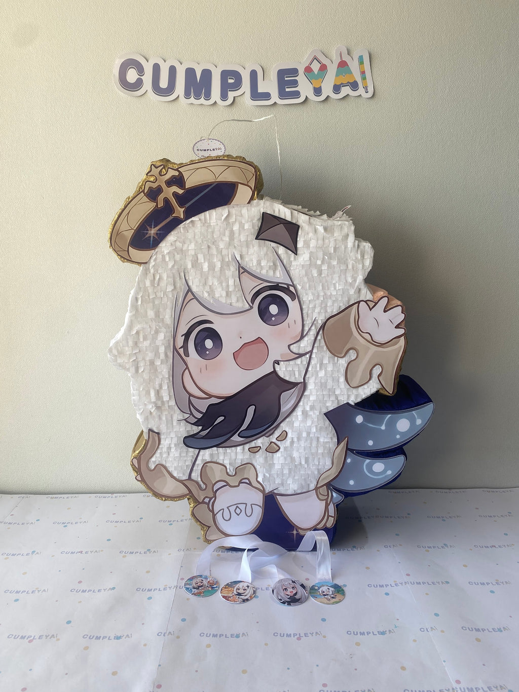 PIÑATA PAIMON 60CM PREMIUM