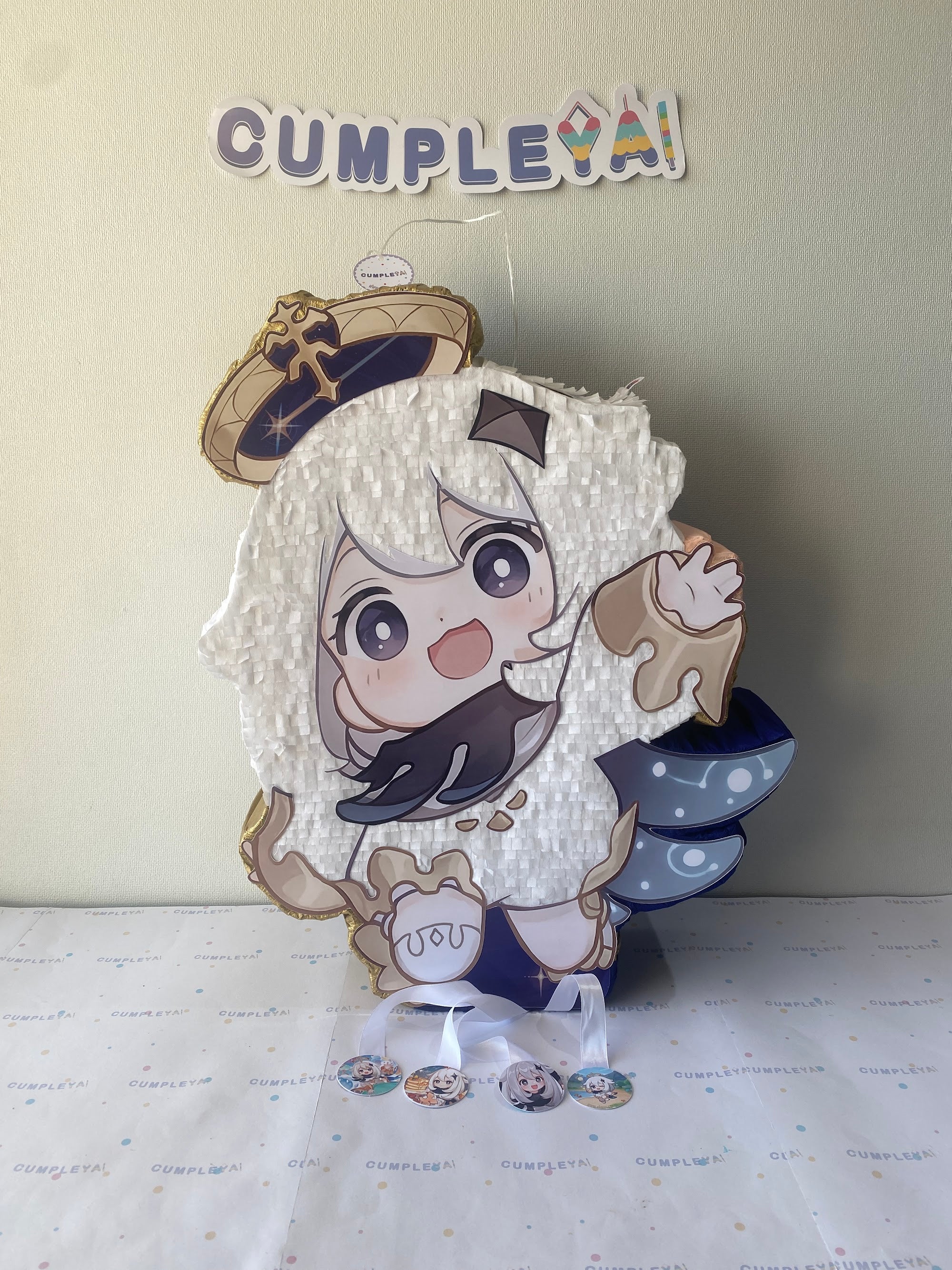 PIÑATA PAIMON 60CM PREMIUM