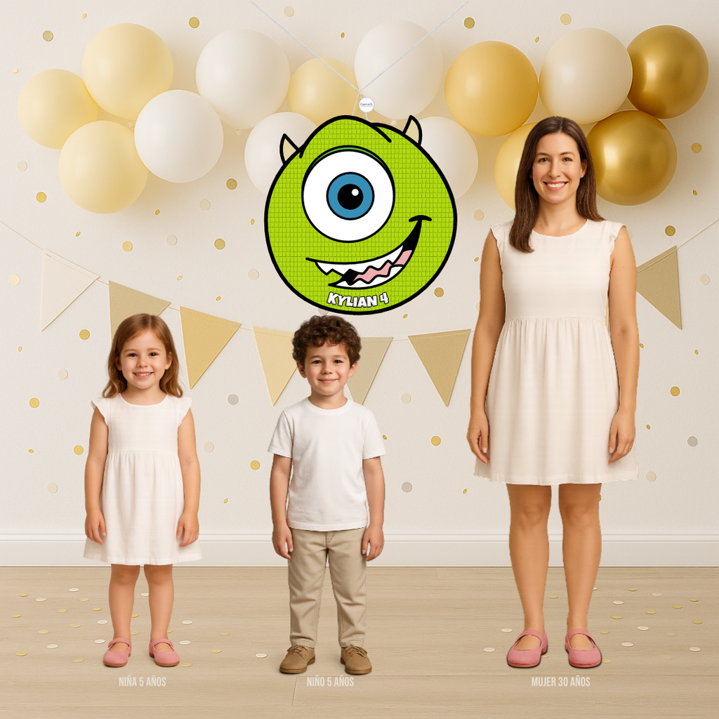 PIÑATA MAWASOSKY MONSTER INC 60CM PREMIUM