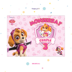 INDIVIDUALES DE PAPEL PACK 12U SKYE