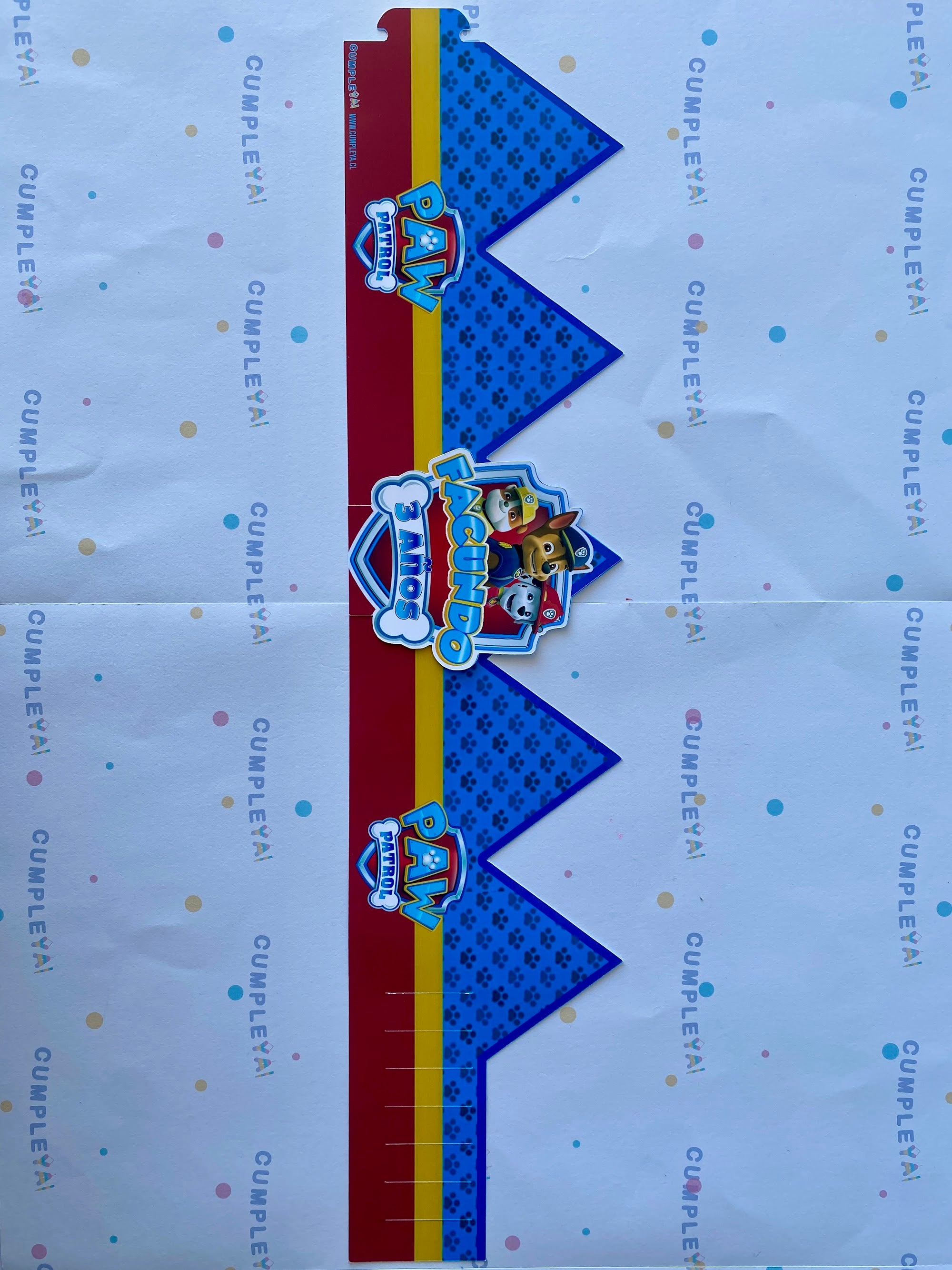 CORONA PAW PATROL 62X14CM