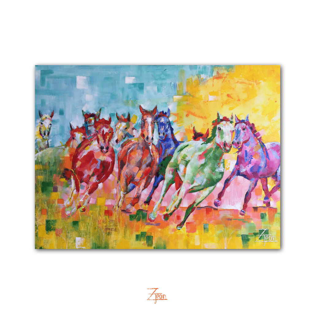 RETRATO PINTURA EN ACRÍLICO 30×40 CM SOBRE BASTIDOR