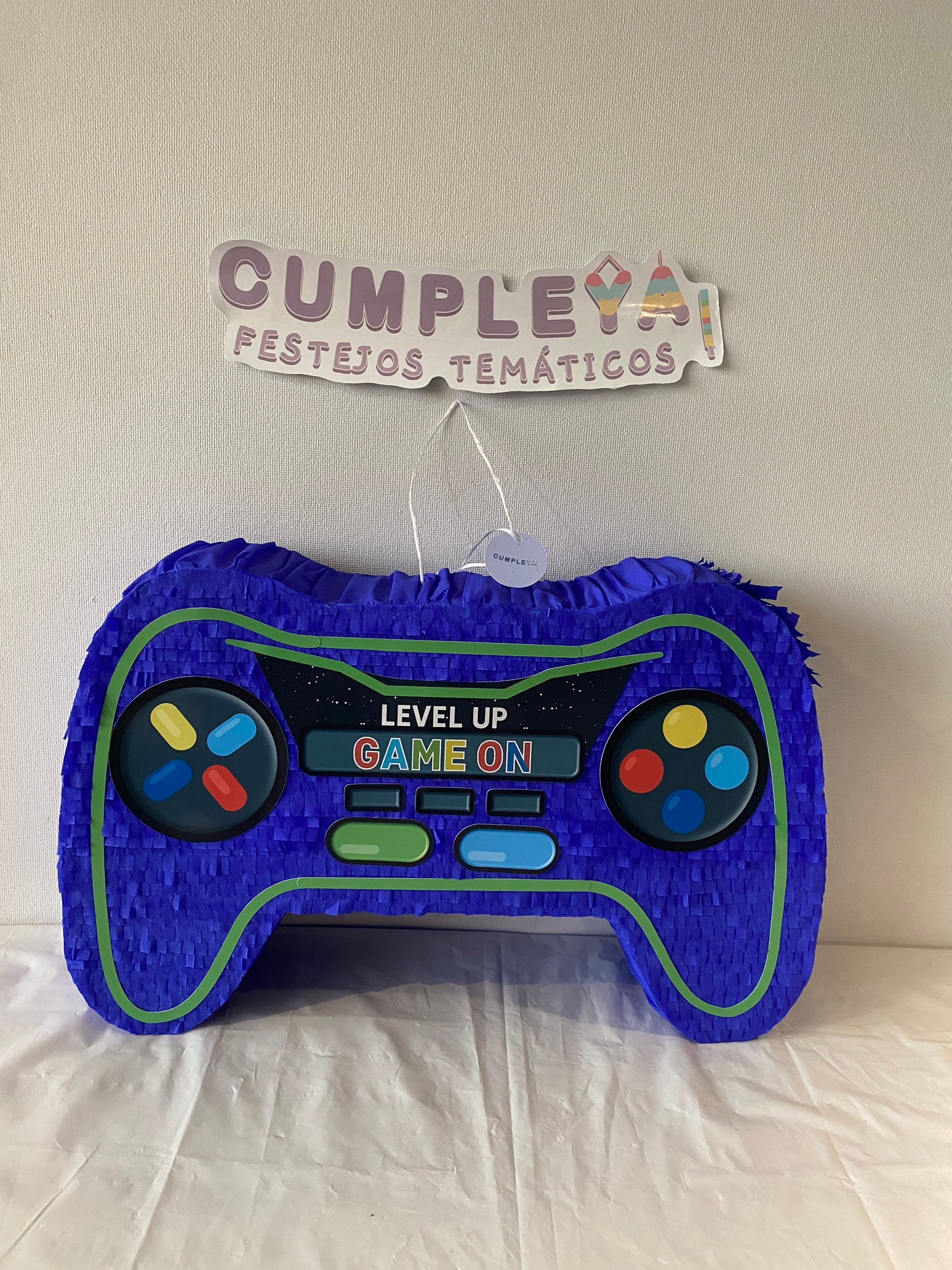 PIÑATA CONTROL VIDEO JUEGO 60CM PREMIUM