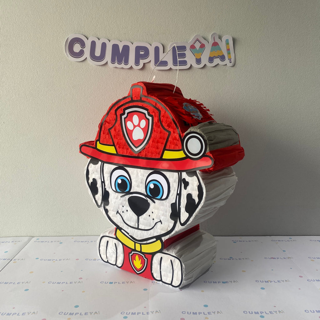 PIÑATA MARSHALLS PAW PATROL 40CM PREMIUM
