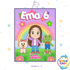 PIÑATA 40 CM PIÑATA RECTANGULAR LARA CAMPOS ANIMADO
