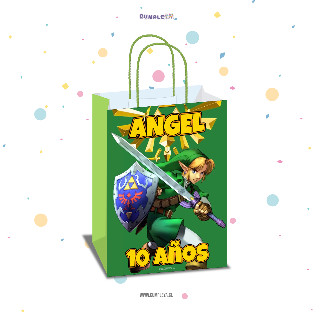BOLSA SORPRESA 16 × 21 × 8 CM ZELDA