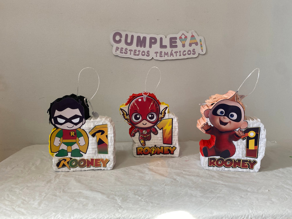 PIÑATA HULK Y BATMAN 60CM PREMIUM