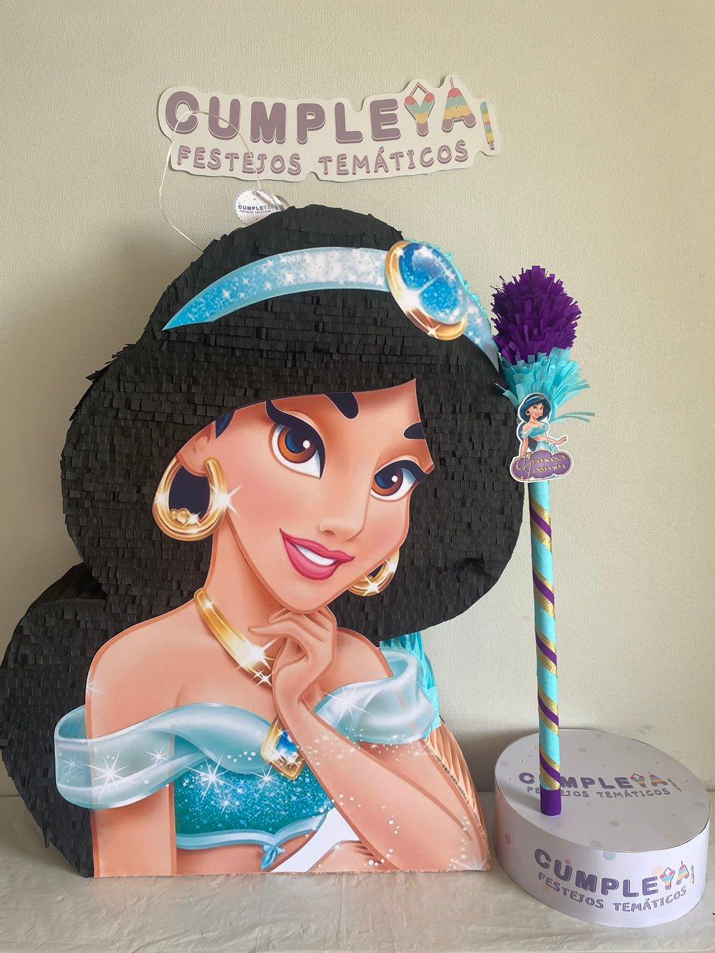 PIÑATA PRINCESA JAZMIN 60CM PREMIUM