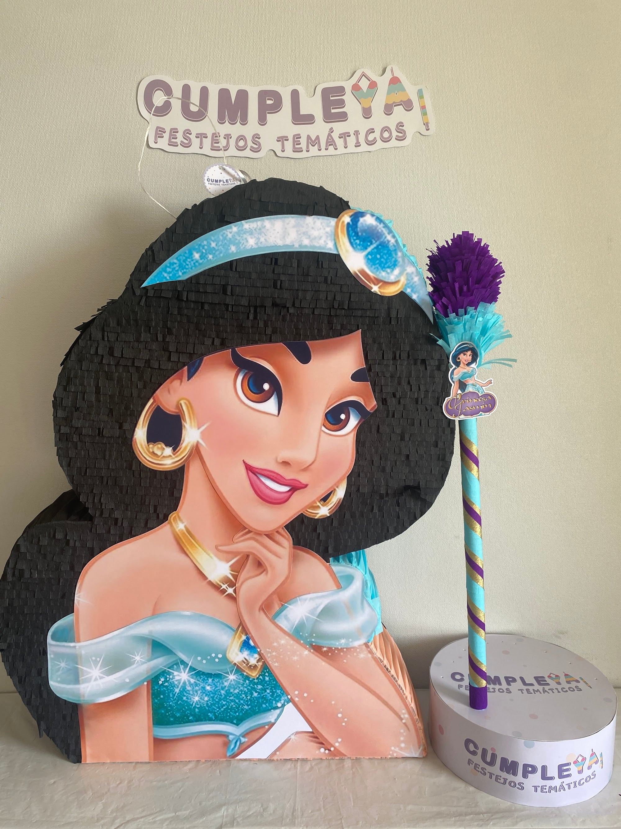 PIÑATA PRINCESA JAZMIN 60CM PREMIUM