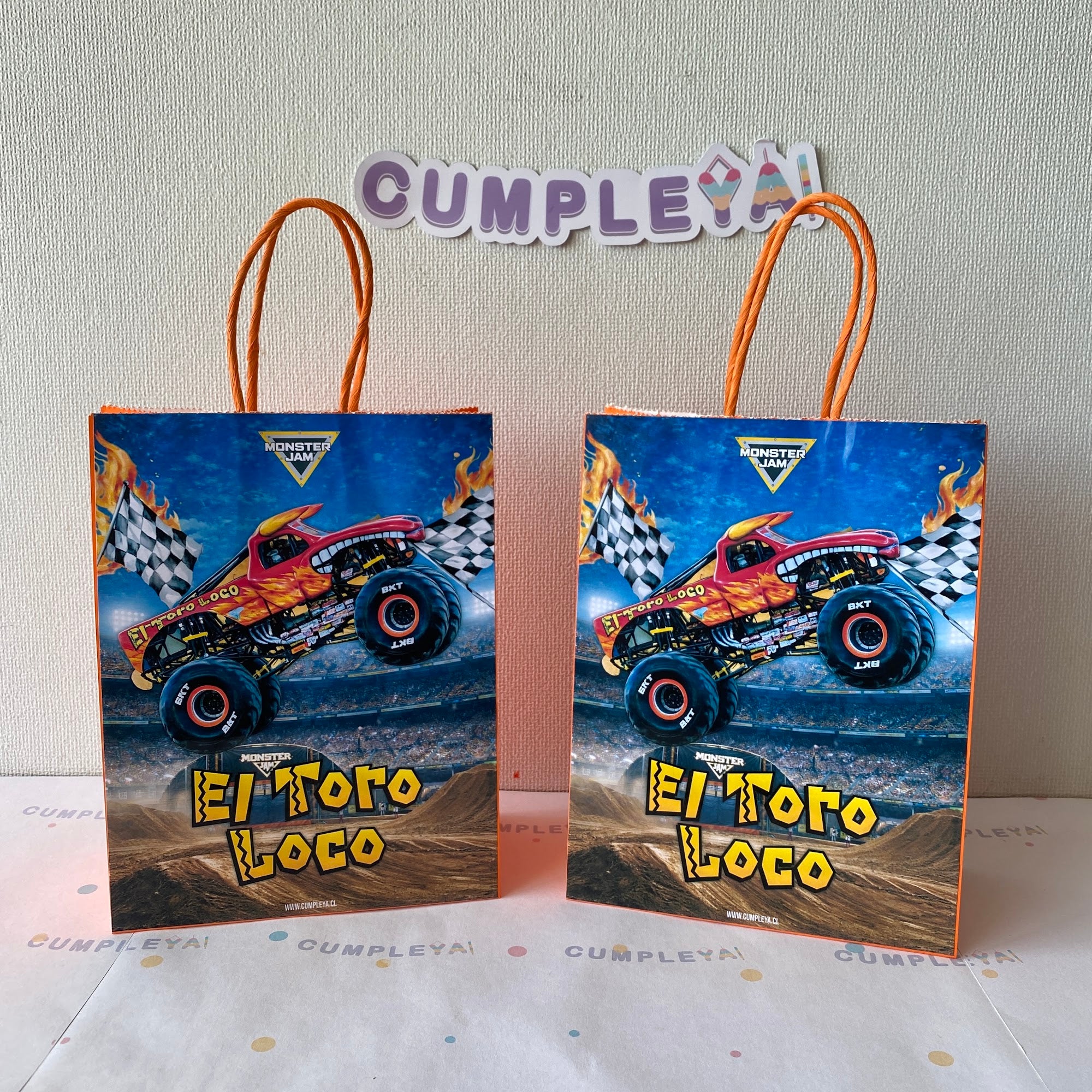 BOLSA SORPRESA 16 × 21 × 8 CM TORO LOCO