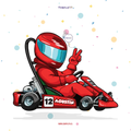 PIÑATA 40 CM KARTING