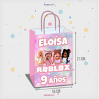 BOLSA SORPRESA 16 × 21 × 8 CM ROBLOX NIÑA