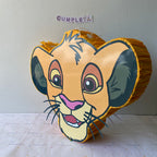 PIÑATA 60 CM XL CABEZA SIMBA