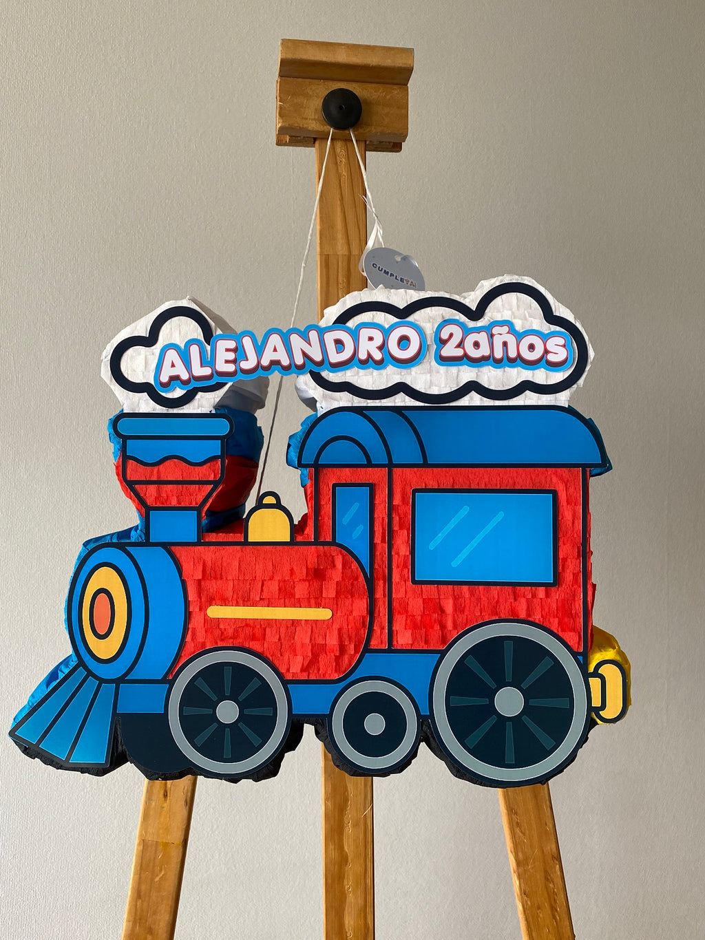 PIÑATA TREN 40CM PREMIUM