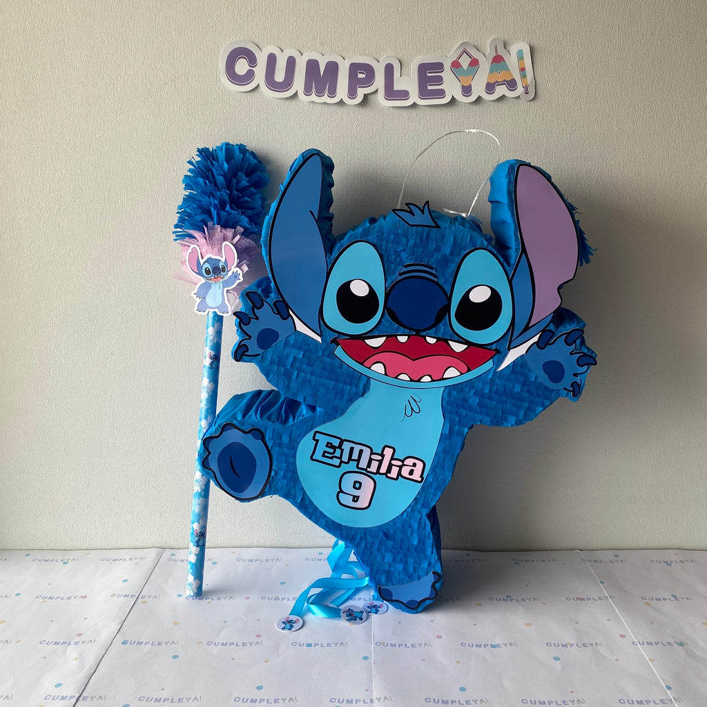 PIÑATA STITCH DE PIE 60CM PREMIUM