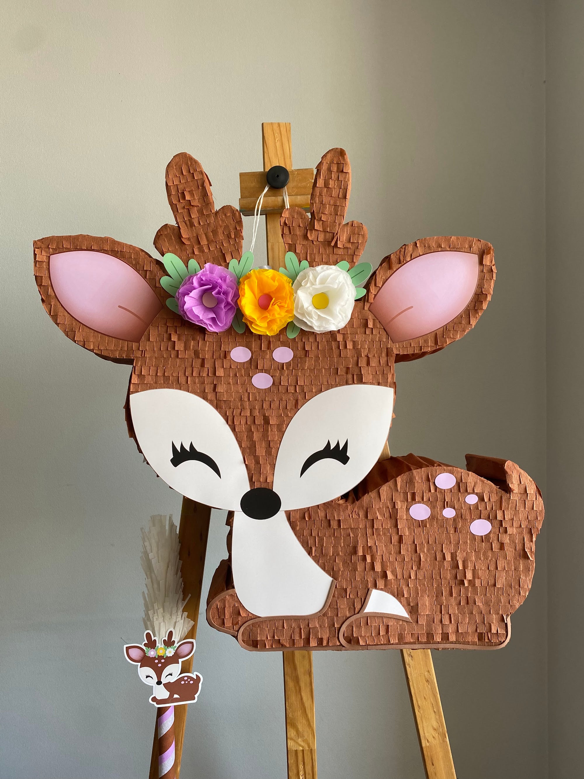 PIÑATA CIERVO 60CM PREMIUM