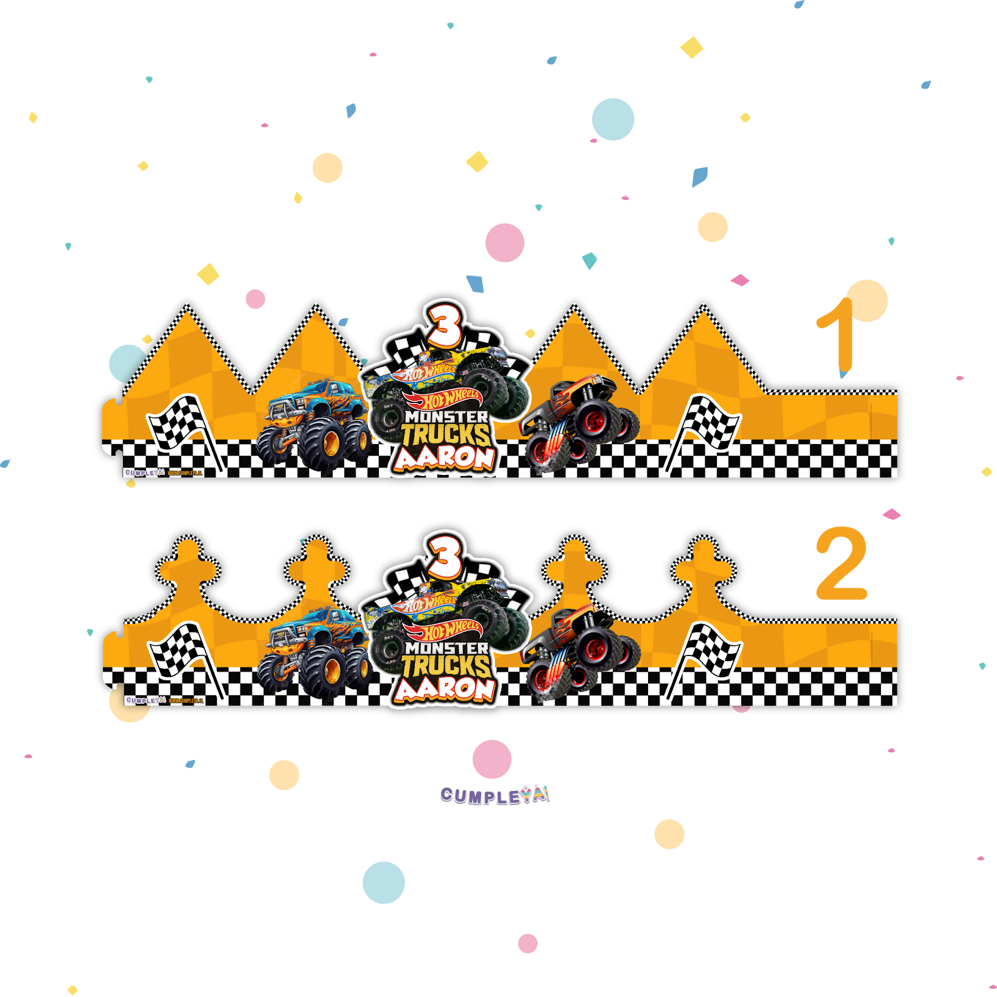 CORONA MONSTER TRUCK 62X14CM