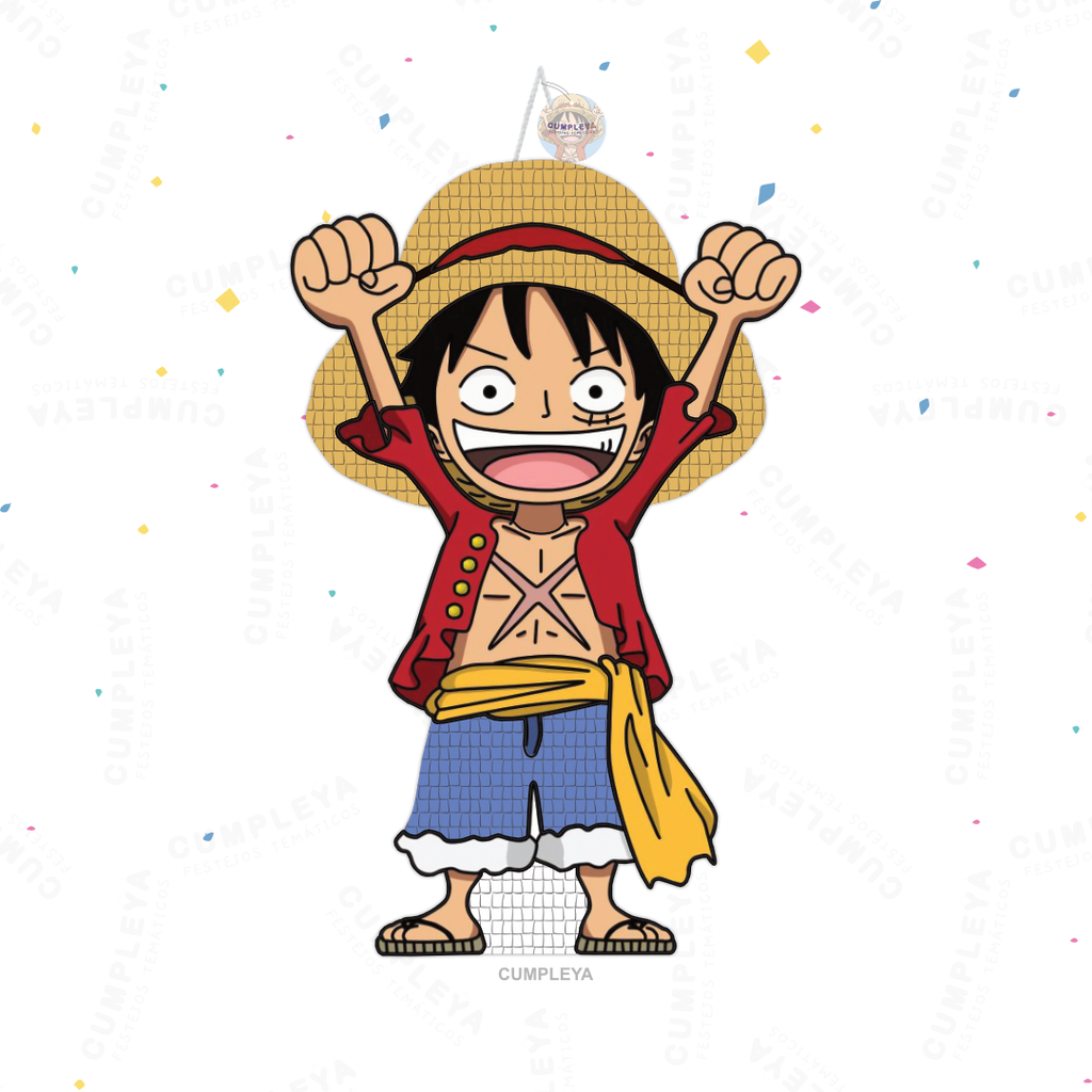 PIÑATA MONKEY D ONE PIECE 60CM PREMIUM