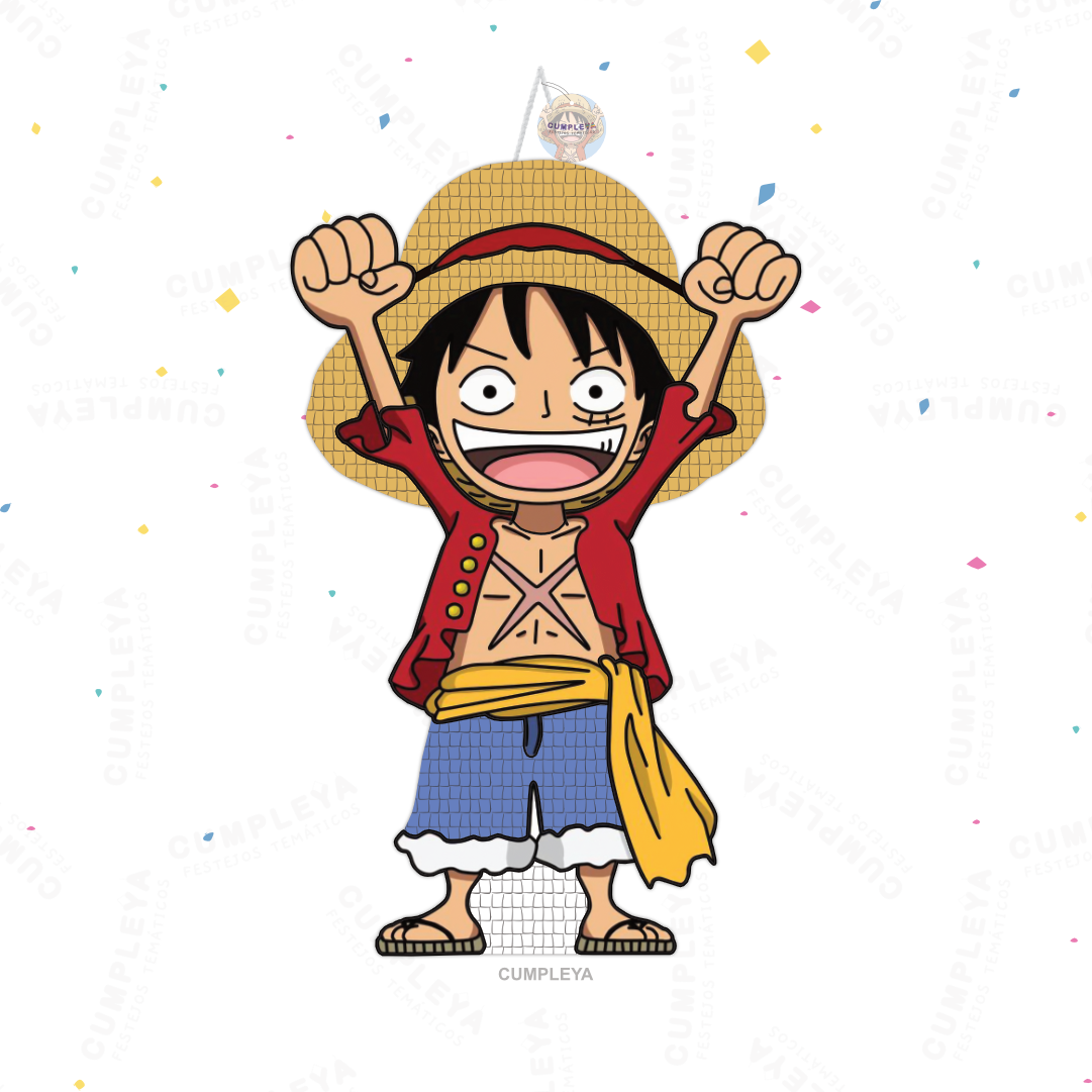 PIÑATA MONKEY D ONE PIECE 60CM PREMIUM