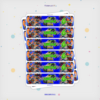 STICKER PARA BOTELLA 12 U MONSTER TRUCK