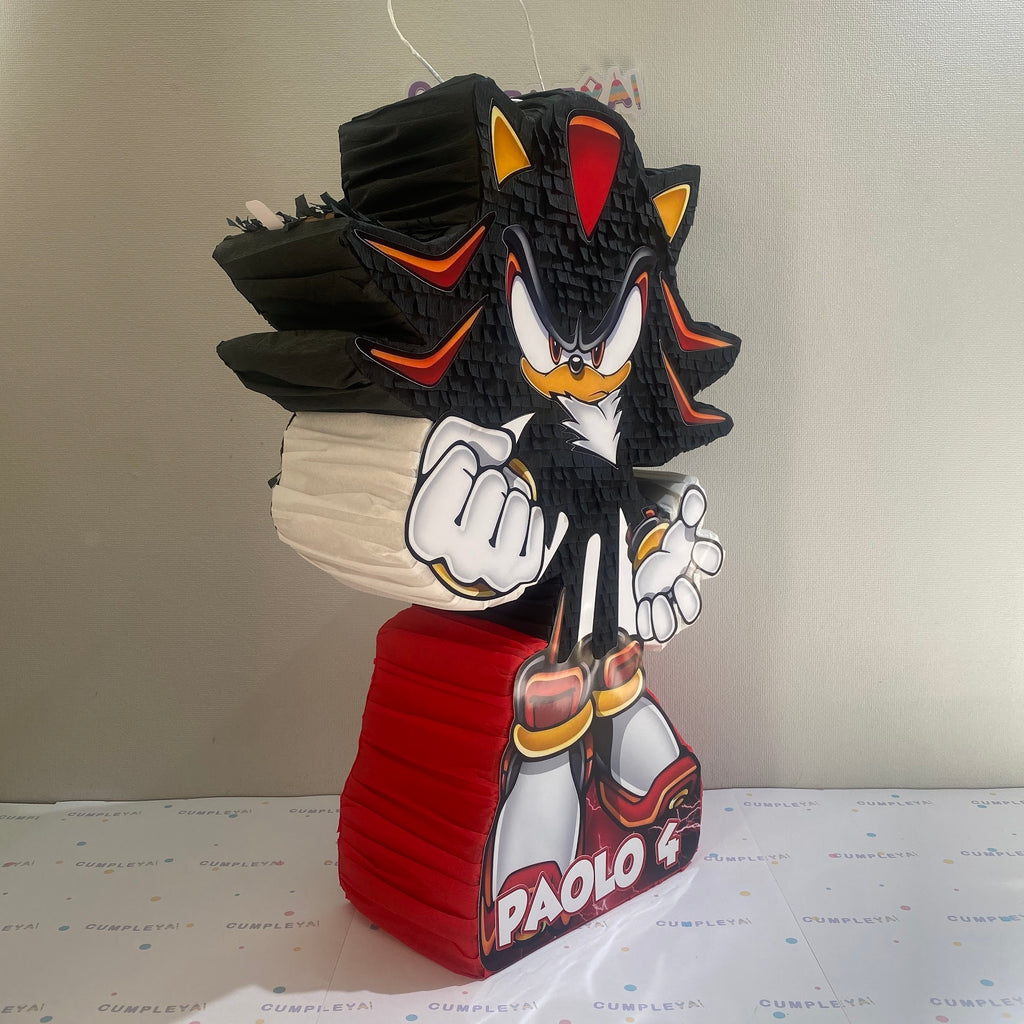 PIÑATA SHADOW DE SONIC 60CM PREMIUM