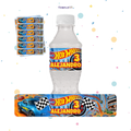 STICKER PARA BOTELLA 12 U HOT WHEELS