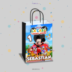 BOLSA SORPRESA 16 × 21 × 8 CM CASA DE MICKEY