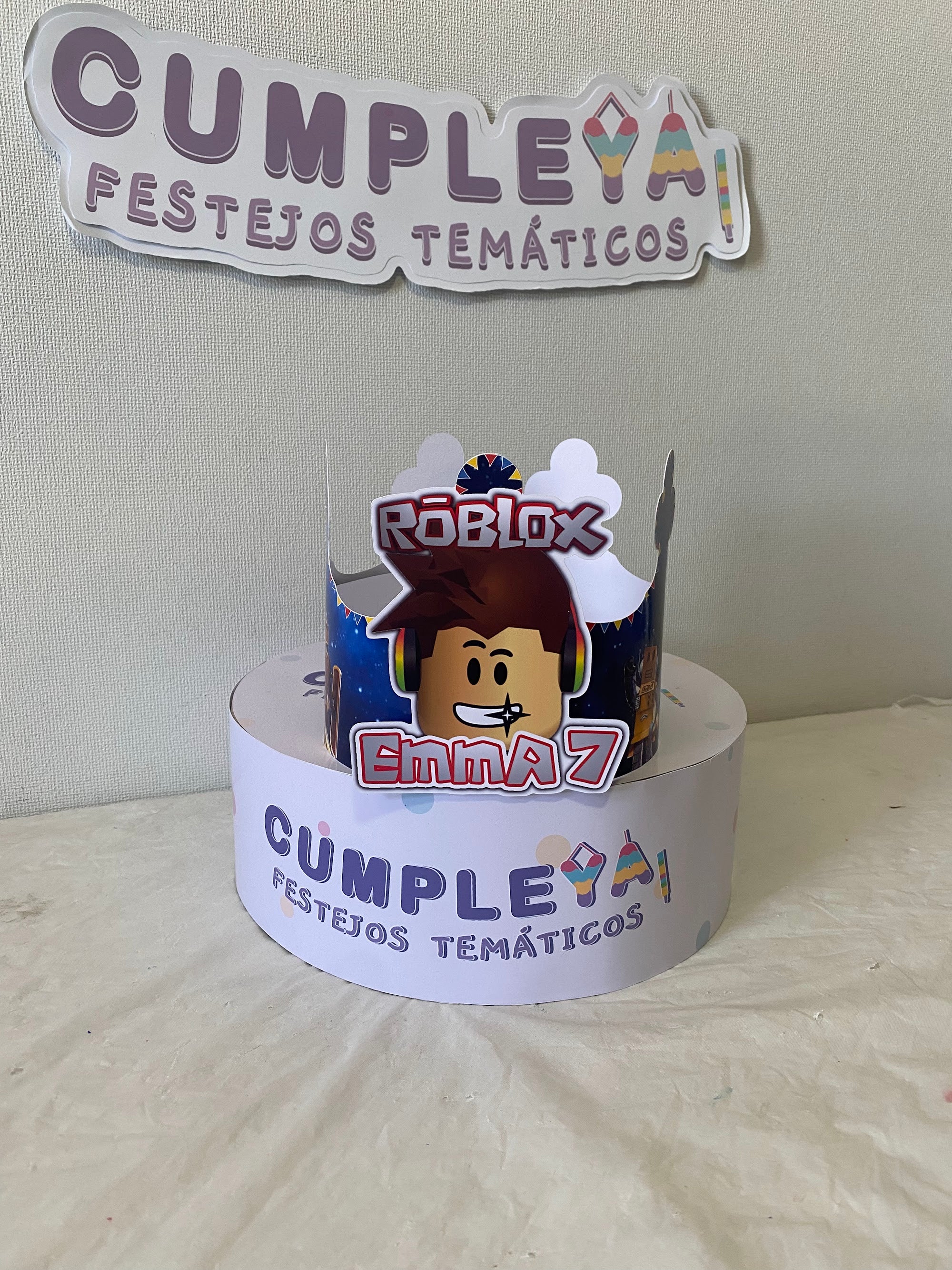 CORONA ROBLOX 62X14CM