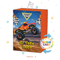 PIÑATA 40 CM RECTANGULAR TORO LOCO
