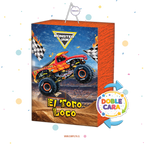 PIÑATA 40 CM RECTANGULAR TORO LOCO
