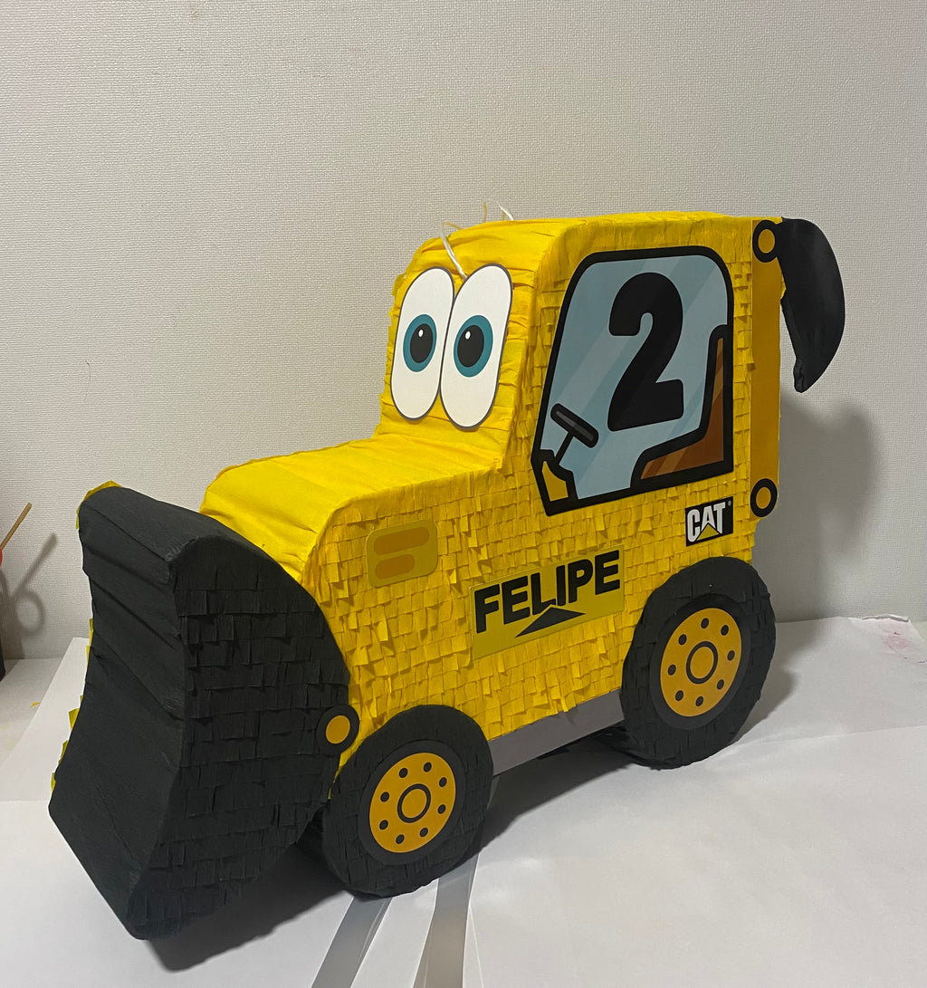 PIÑATA CAMIÓN PALA 40CM PREMIUM