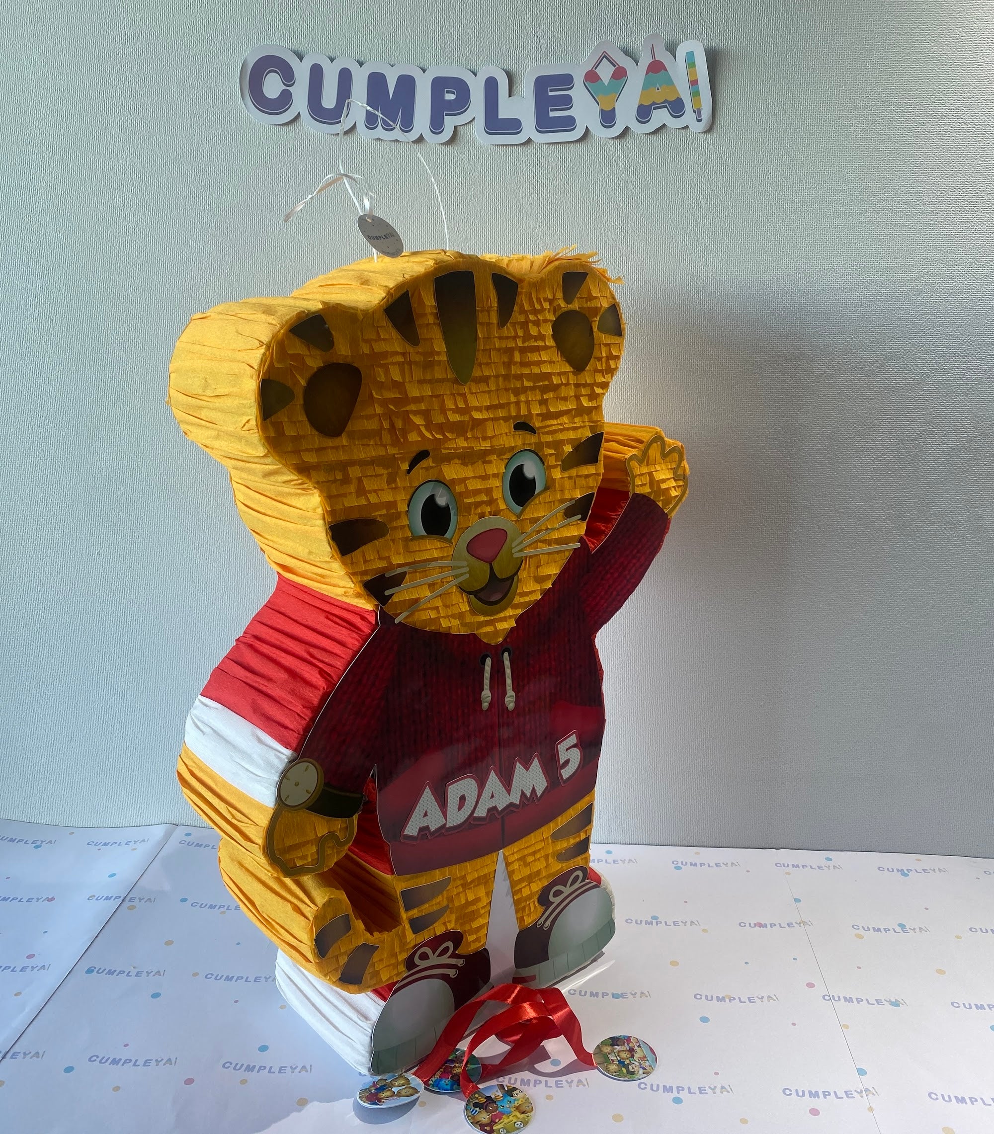 PIÑATA DANIEL EL TRIGRE 60CM PREMIUM