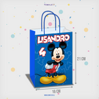 BOLSA SORPRESA 16 × 21 × 8 CM MICKEY
