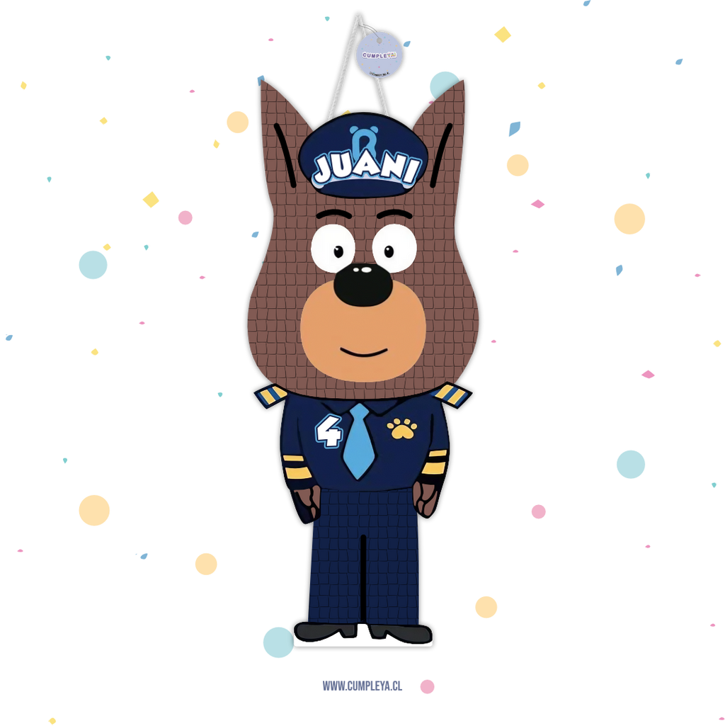 PIÑATA DOBBY DE SHERIFF LABRADOR 60CM PREMIUM