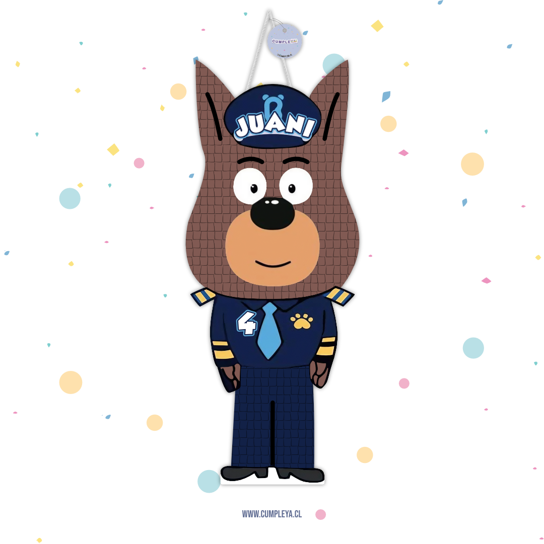 PIÑATA DOBBY DE SHERIFF LABRADOR 60CM PREMIUM