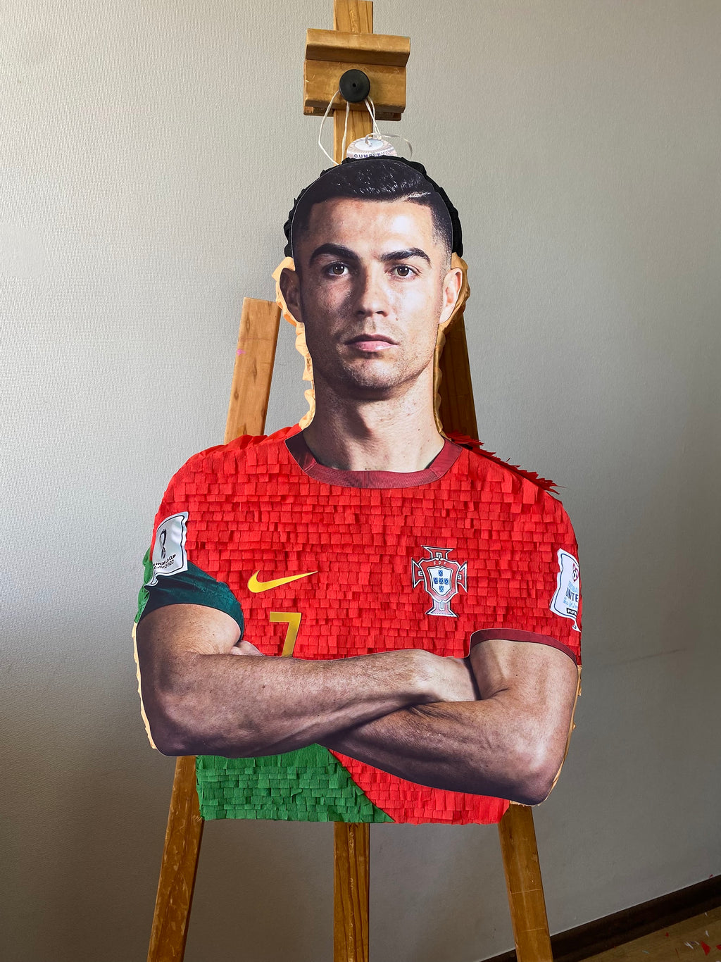 PIÑATA CRISTIANO RONALDO 60CM PREMIUM