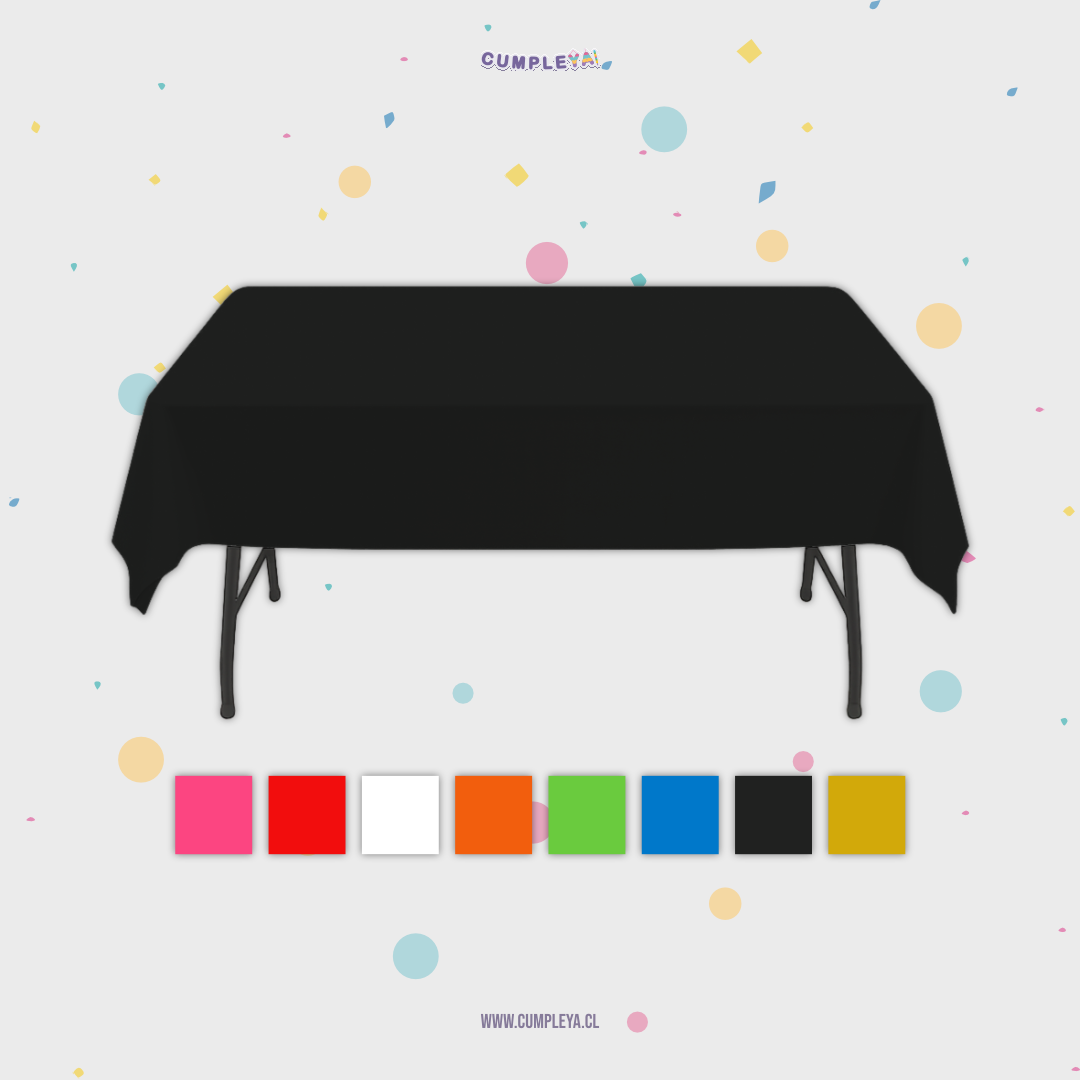 MANTEL COLORES 120X180CM
