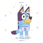 PIÑATA 40 CM BLUEY DE PIE