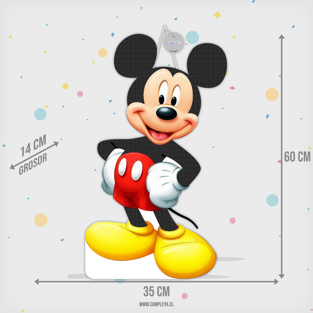 PIÑATA MICKEY MOUSE 60CM PREMIUM