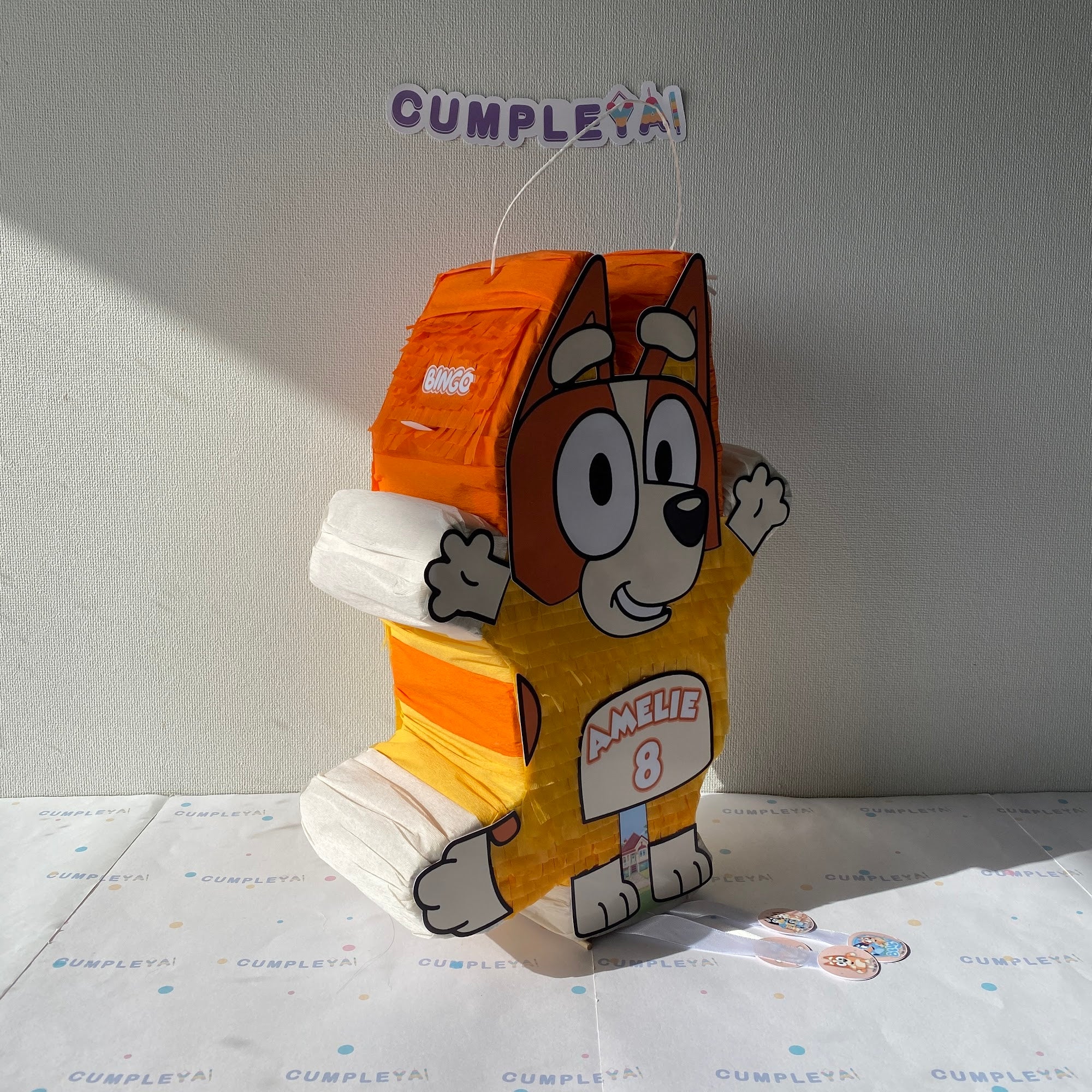 PIÑATA BINGO 40CM PREMIUM