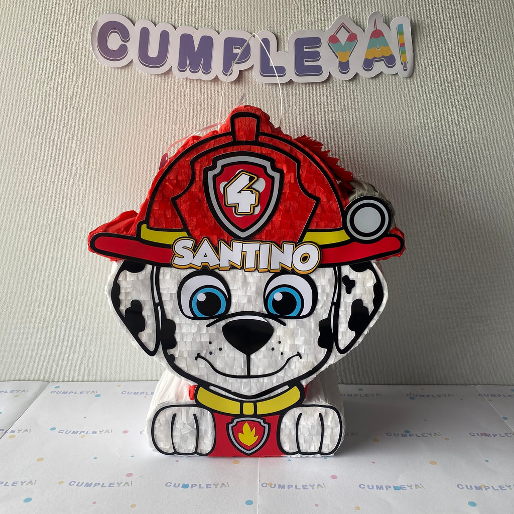PIÑATA MARSHALLS PAW PATROL 40CM PREMIUM