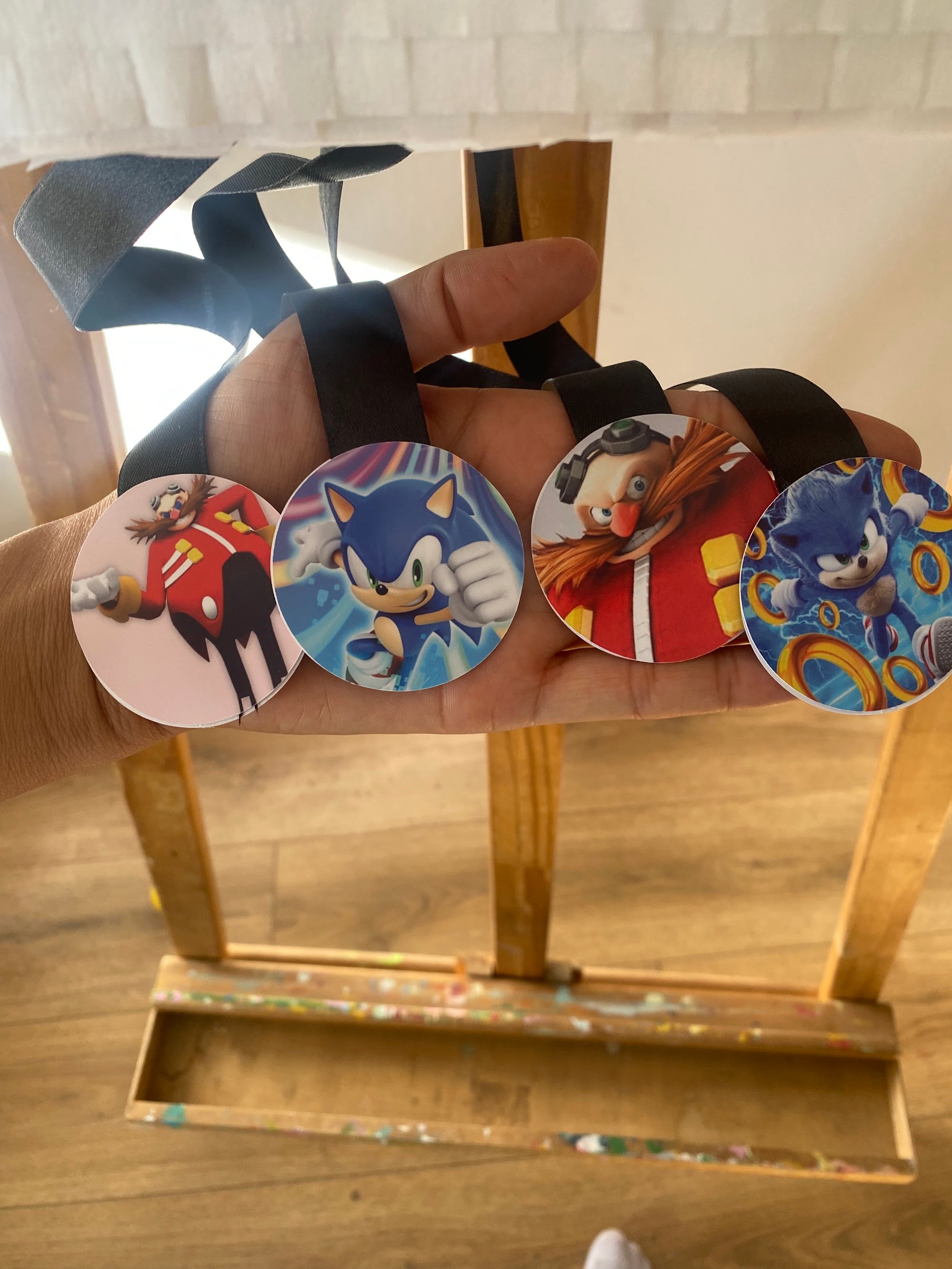 PIÑATA VILLANO EGGMAN 40CM PREMIUM