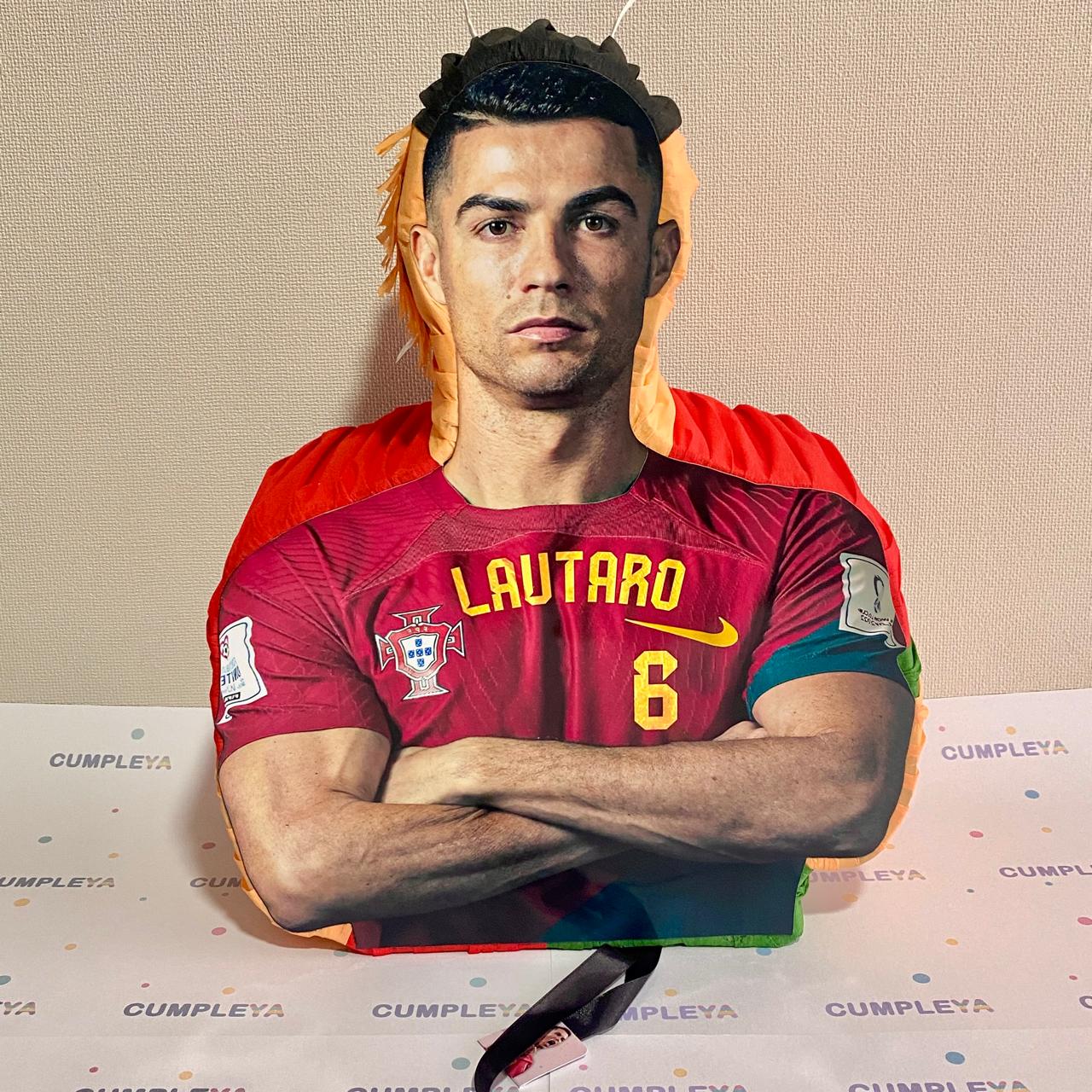 PIÑATA 40 CM CRISTIANO PORTUGAL