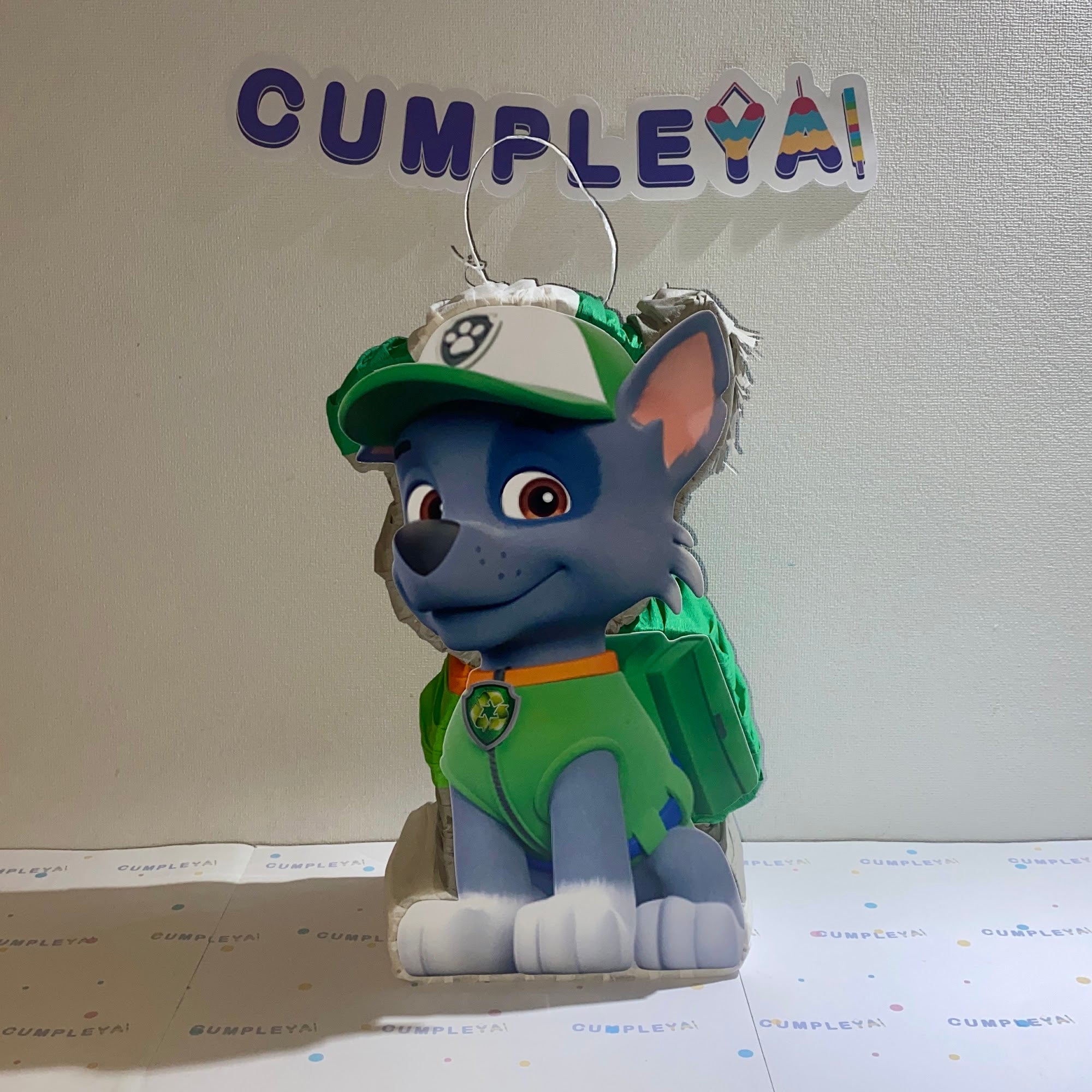 PIÑATA ROCKY DE PAW PATROL 40CM EXPRÉS