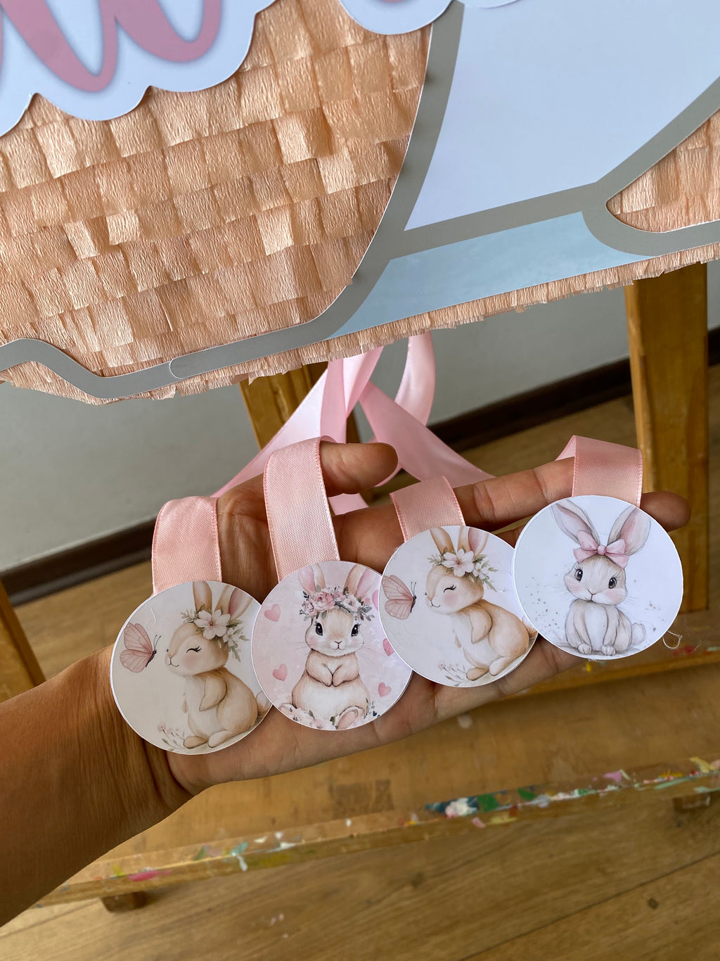 PIÑATA CONEJITA 60CM PREMIUM