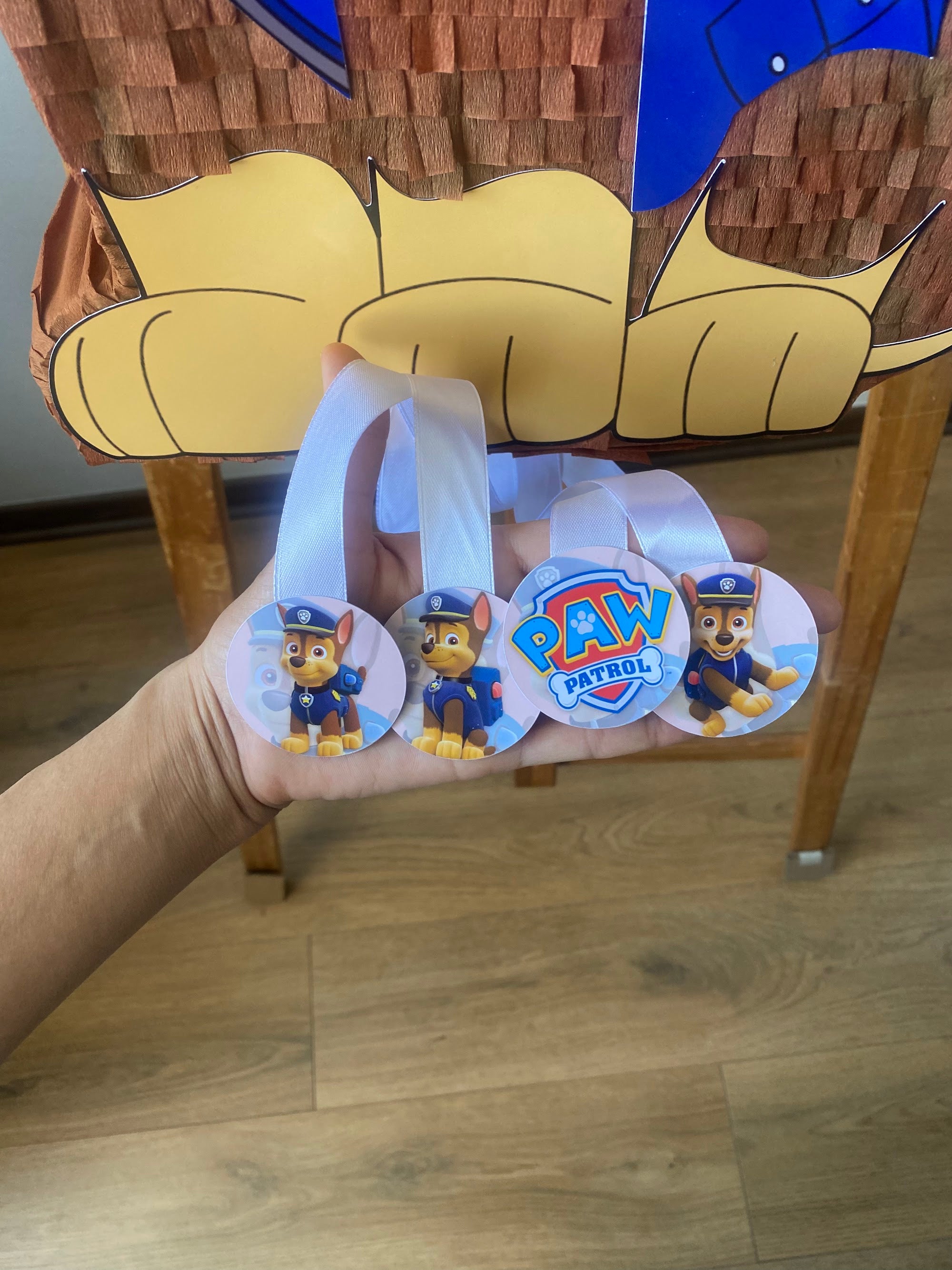 PIÑATA CHASE PAW PATROL 60CM PREMIUM