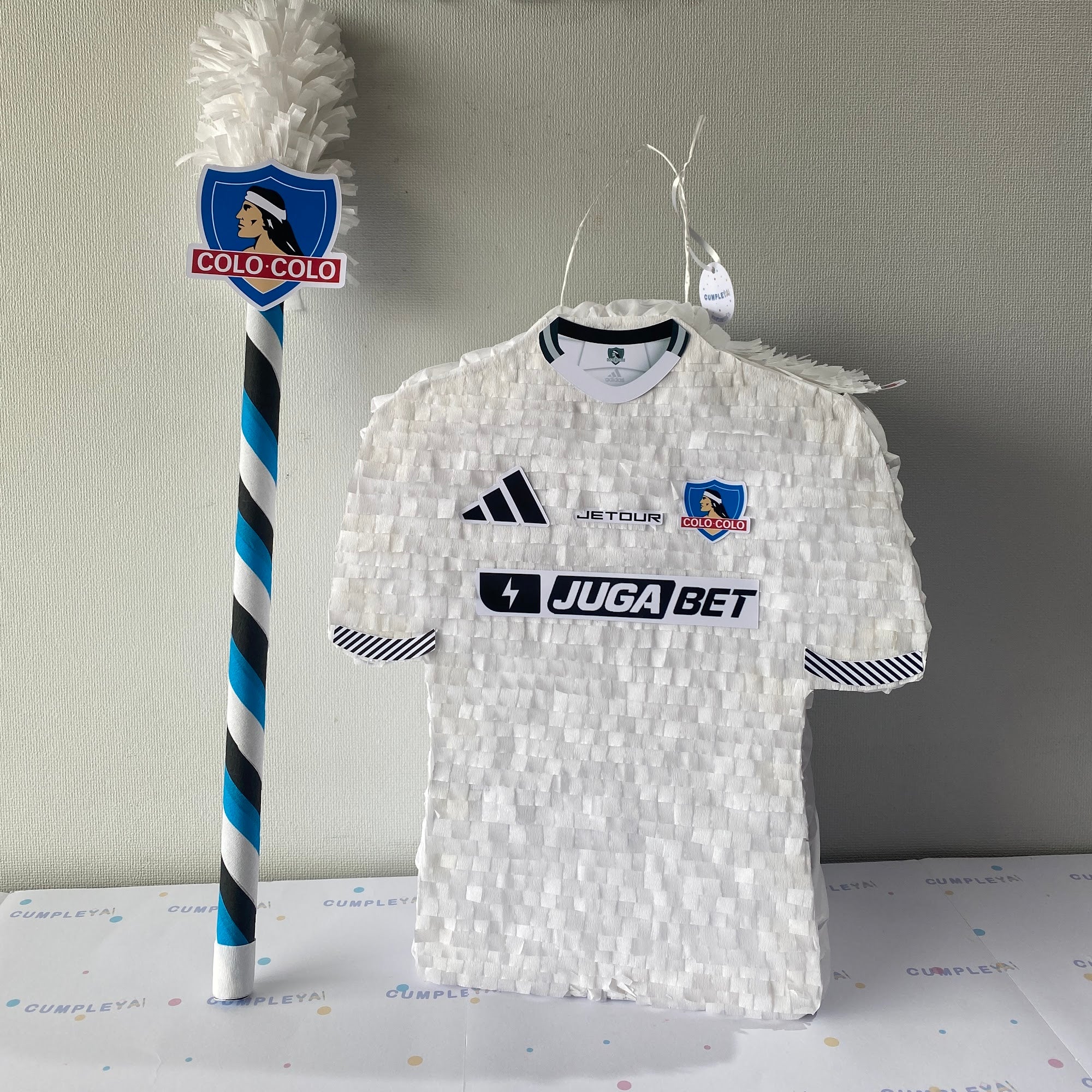 PIÑATA CAMISA COLO COLO 40CM PREMIUM