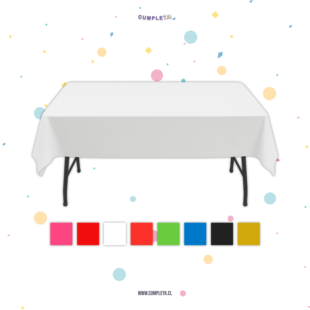 MANTEL COLORES 120X180CM